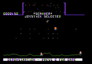 Stargate for Apple II - Demonstration mode.