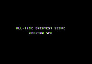 Stargate for Apple II - High score.