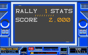 RoadBlasters for Amiga - Bonuses are awarded each time a level is completed.