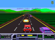 RoadBlasters for Arcade - Blasting enemy cars...