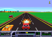 RoadBlasters for Arcade - Blasting opponents...