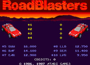 RoadBlasters for Arcade - High scores.