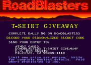 RoadBlasters for Arcade - The T-Shirt giveaway! These are probably quite rare today...