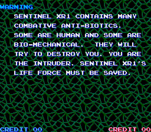 Life Force Arcade Screenshot: The story continued...
