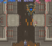 Life Force for Arcade - This stage features several mini-bosses...