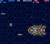 Life Force for Arcade - The fifth end of level boss.