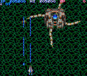 Life Force for Arcade - "The Intruder"...shoot the core to destroy it!