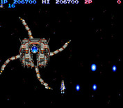 Life Force for Arcade - The second end of level boss...