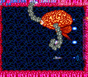 Life Force for Arcade - Shoot the eye to destroy this thing!