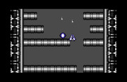 Life Force for Commodore 64 - As a final challenge you need to navigate through these barriers.