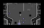Life Force for Commodore 64 - Some obstacles can't be destroyed, even with lasers.