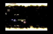 Life Force for Commodore 64 - Blasting some of the many opponents that appear...