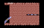 Life Force for Commodore 64 - Fire rapidly to blast through this barrier!
