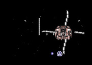 Life Force for Commodore 64 - The second end of level boss.