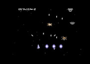 Life Force for Commodore 64 - Start of level 2.