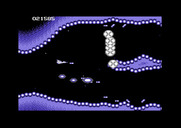 Life Force for Commodore 64 - Opponent destroyed!