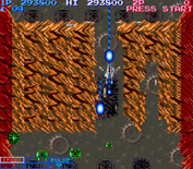 Life Force for Arcade - Once again I need to blast through a solid wall...