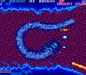 Life Force for Arcade - Third end of level boss...crash, it got me!
