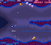 Life Force for Arcade - Be sure not to crash when the path divides!