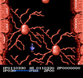 Life Force for NES / Famicom - Blast your way through this web.