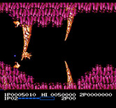 Life Force for NES / Famicom - Crash! I was hit...