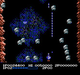 Life Force for NES / Famicom - These rocks can't be destroyed...