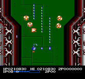 Life Force for NES / Famicom - These orange enemies provide power ups when destroyed...