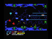 Life Force for MSX - Watch out for attacks from behind...