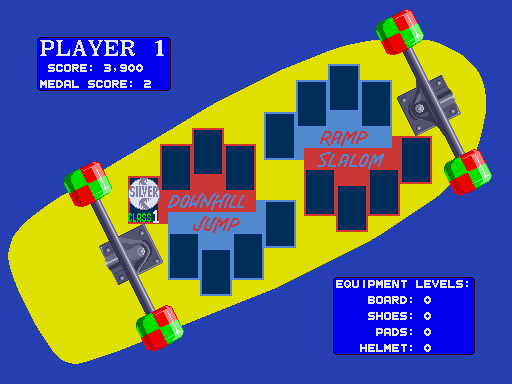 720º Arcade Screenshot: My score so far.