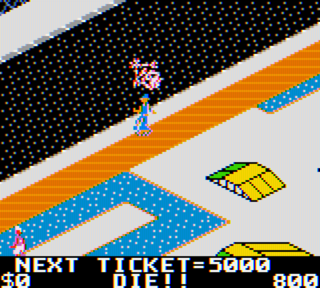 720º Game Boy Color Screenshot: Trouble approaches, I need to get out of here!