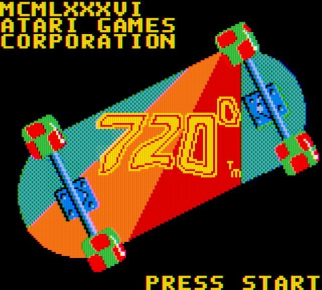 720º Game Boy Color Screenshot: Title screen.
