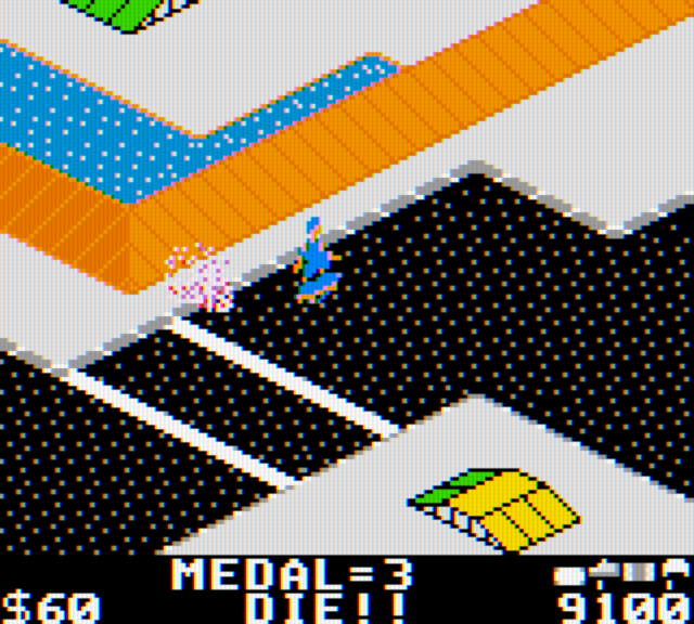 720º Game Boy Color Screenshot: I need to head to a skate park pronto!