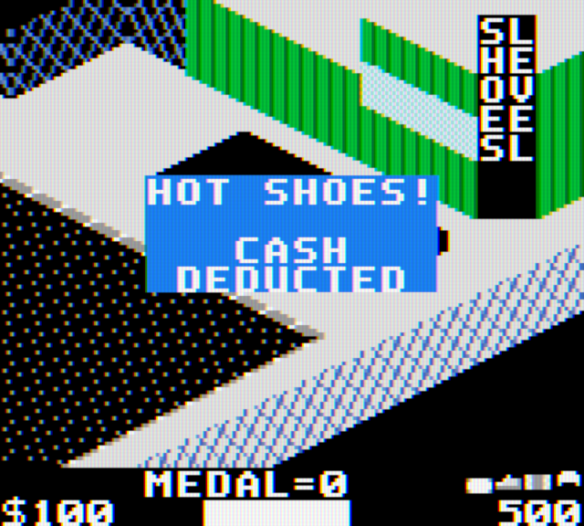 720º Game Boy Color Screenshot: I got some new hot shoes!
