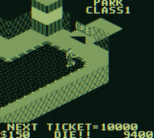 720º Game Boy Color Screenshot: This park is closed at the moment...