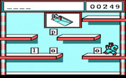 Stickybear Spellgrabber for IBM PC/Compatibles - Collect letters to spell pool.