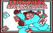 Stickybear Spellgrabber for IBM PC/Compatibles - Title screen.