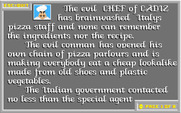 Save Our Pizzas for IBM PC/Compatibles - The story so far...