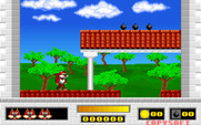 Save Our Pizzas for IBM PC/Compatibles - Game start.