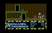 Rolling Thunder for Commodore 64 - I wonder if these doors go anywhere...