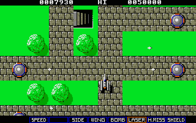 A.L.C.O.N. Atari ST Screenshot: Under attack from all sides!