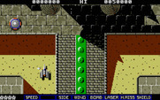 A.L.C.O.N. for Atari ST - First enemy appears...don't get shot!