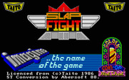 A.L.C.O.N. for Atari ST - Title screen (European version).