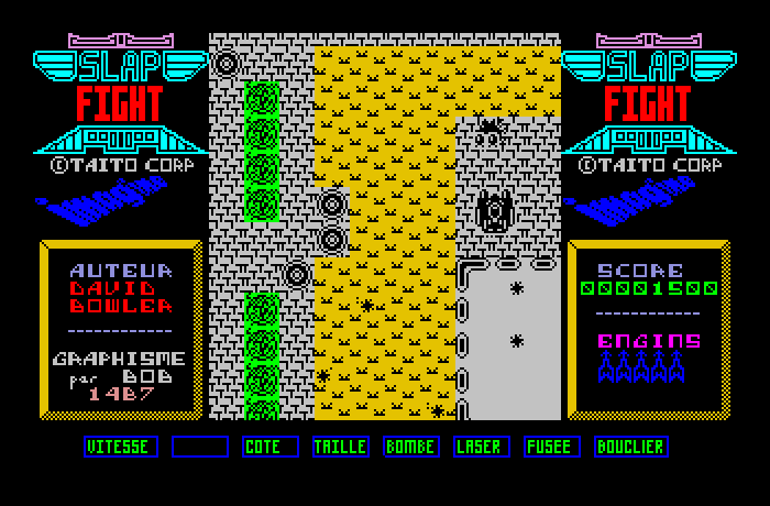 A.L.C.O.N. Thomson TO Screenshot: Pick up stars for a bonus.