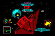 A.L.C.O.N. for Thomson TO - Title screen.
