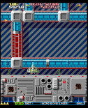 A.L.C.O.N. for Arcade - Enemies hide in those blue tubes in this area...