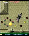 A.L.C.O.N. for Arcade - Collect the stars to increase your firepower.