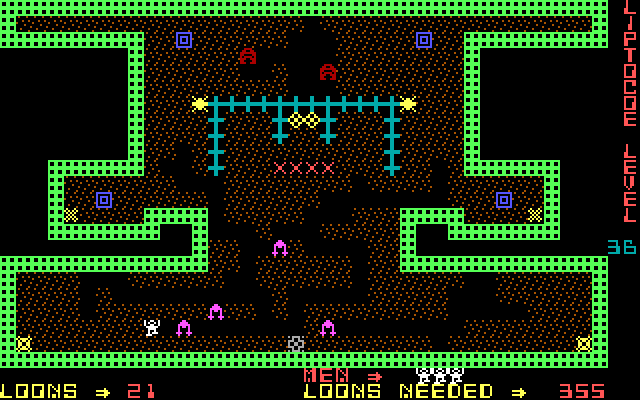 Liptocoe IBM PC/Compatibles Screenshot: I'm being chased!