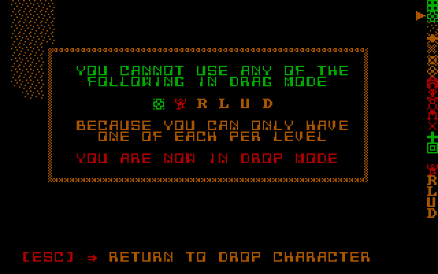 Liptocoe IBM PC/Compatibles Screenshot: There are two modes for drawing shapes in the editor.