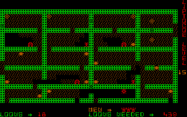 Liptocoe IBM PC/Compatibles Screenshot: An opponent got me!