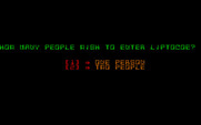 Liptocoe for IBM PC/Compatibles - How many players?